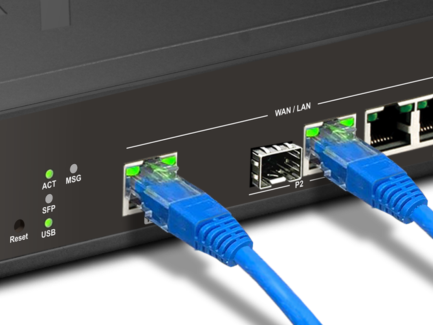 the interface of Vigor2962